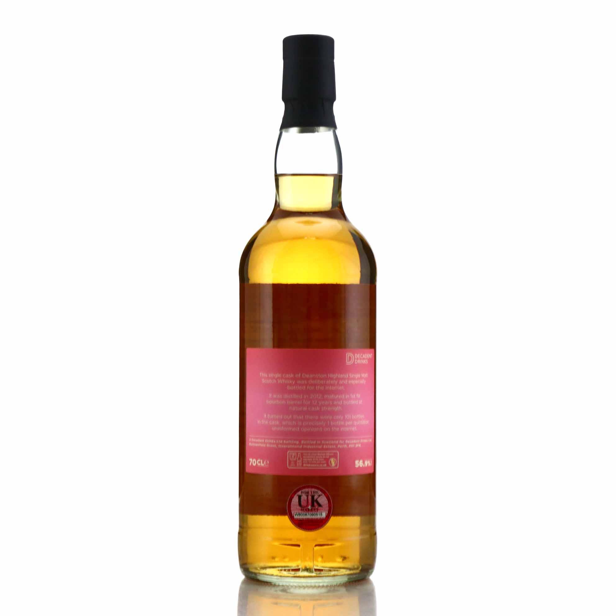 Whisky Sponge Web Exclusive Ed.11 - Deanston 12 years old Whisky Sponge Web Exclusive Ed.11 - Deanston 12 years old